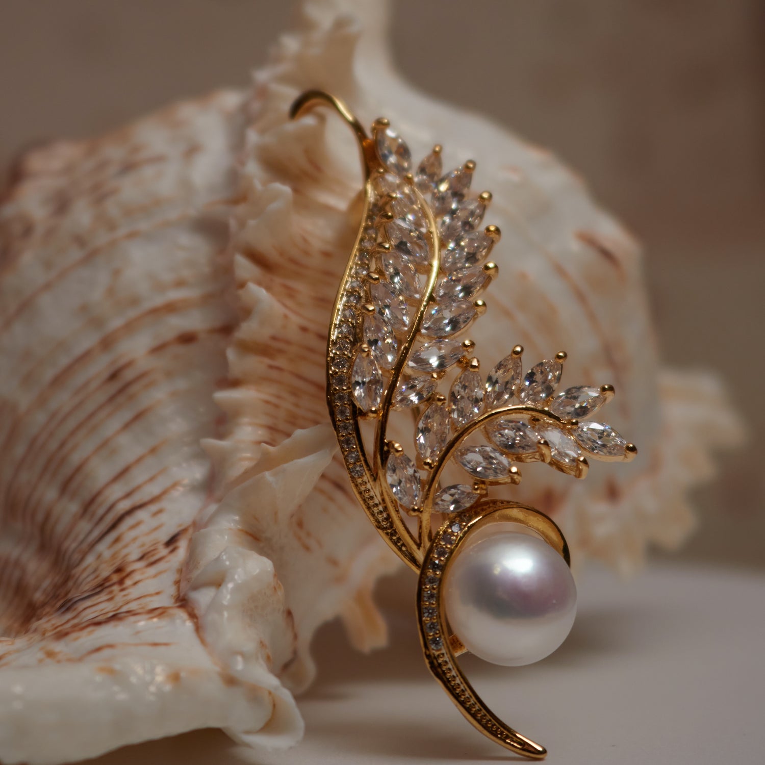 Pearl Brooch