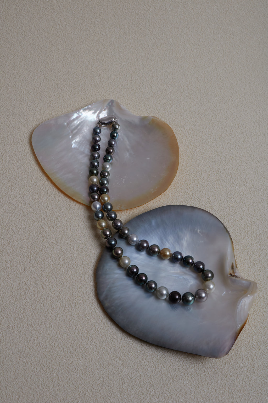 Multicolor Salt Water Pearl Necklace
