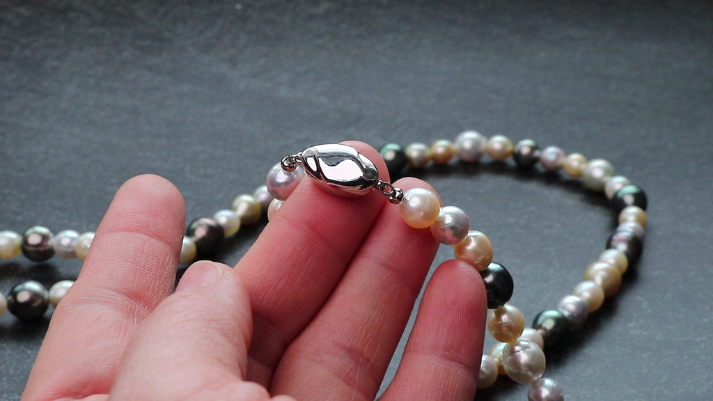 Multicolor SALTWATER PEARL - LONG NECKLACE